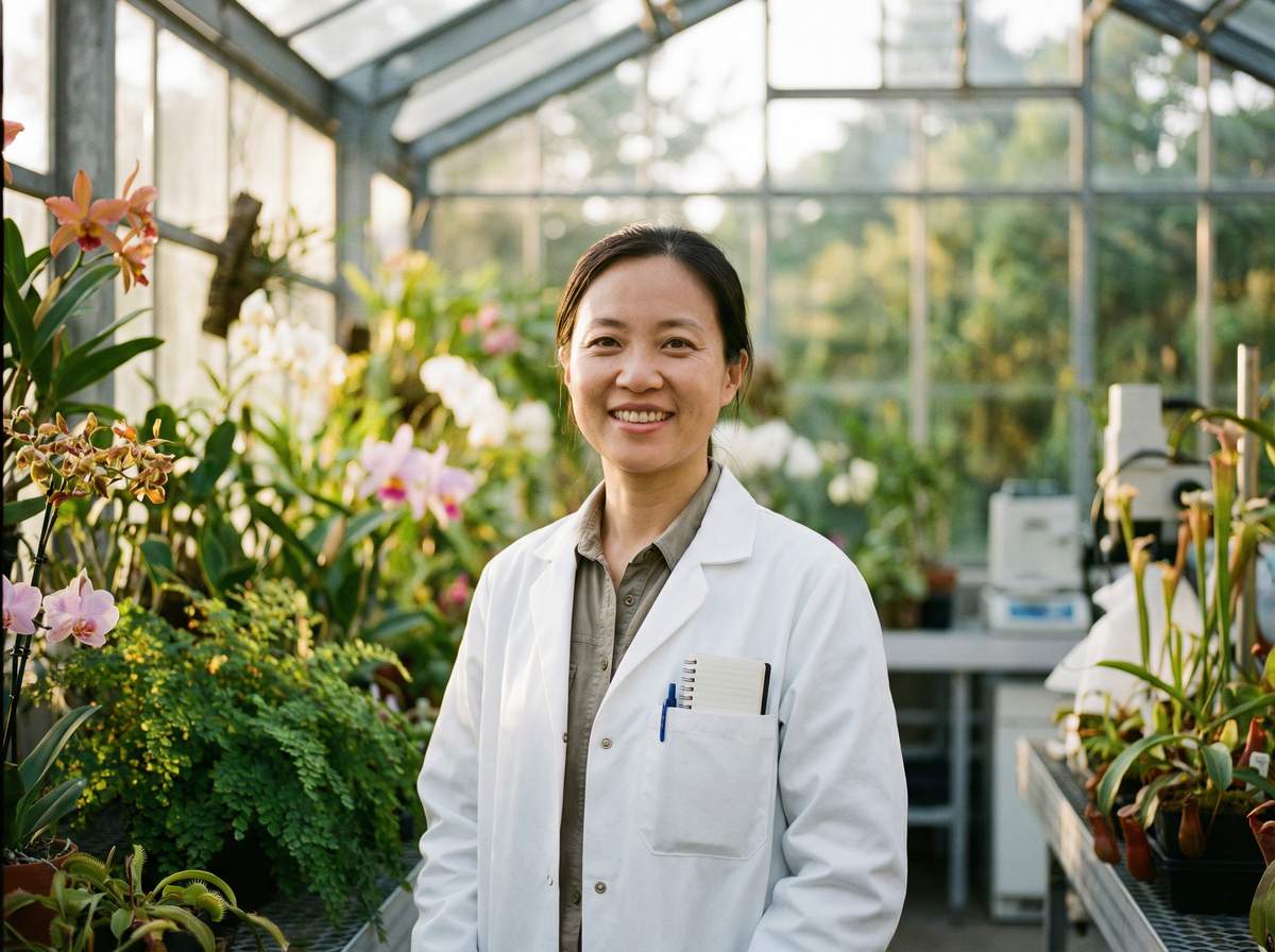 17c一起草植物专家林雨薇